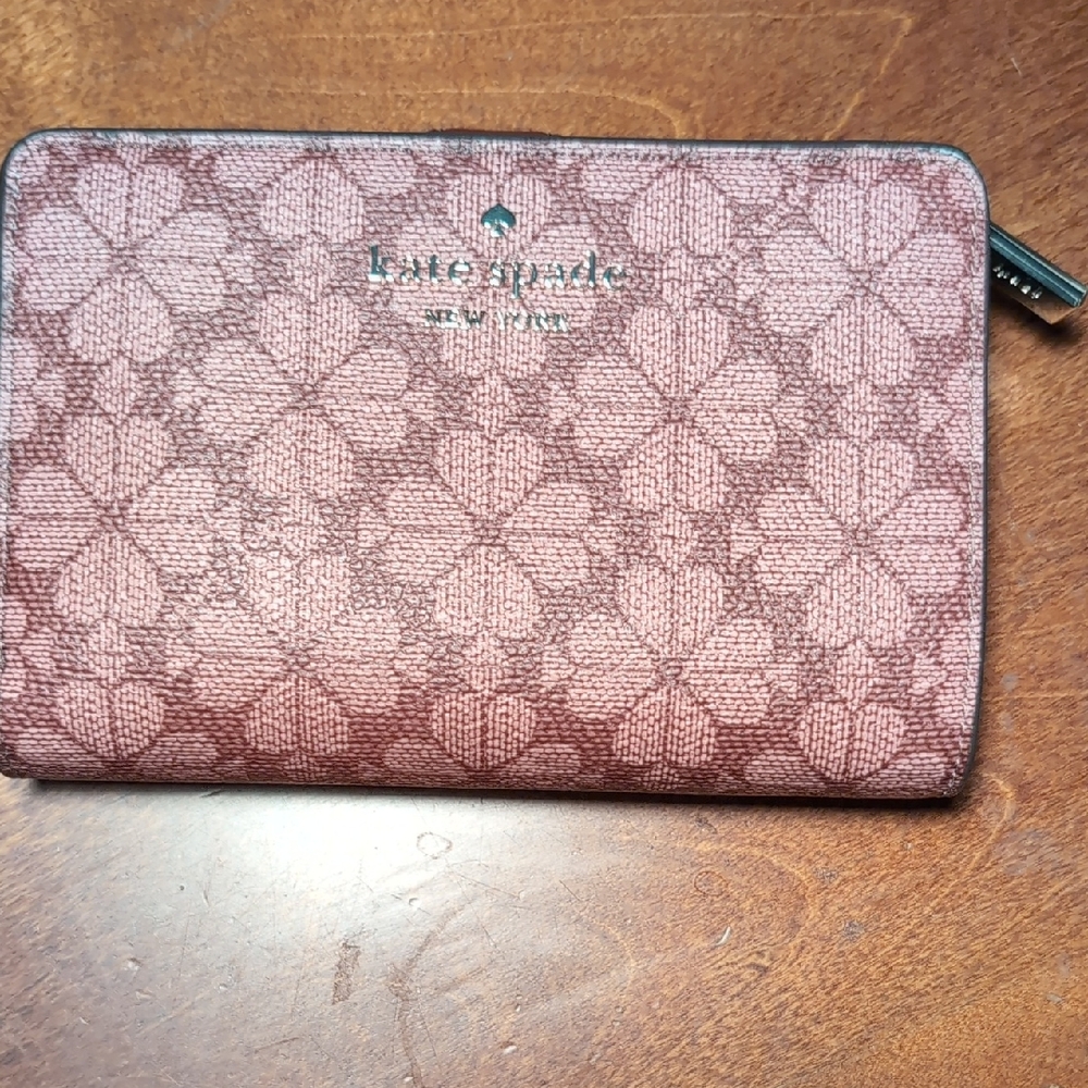 Kate Spade Rose Patterned Wallet